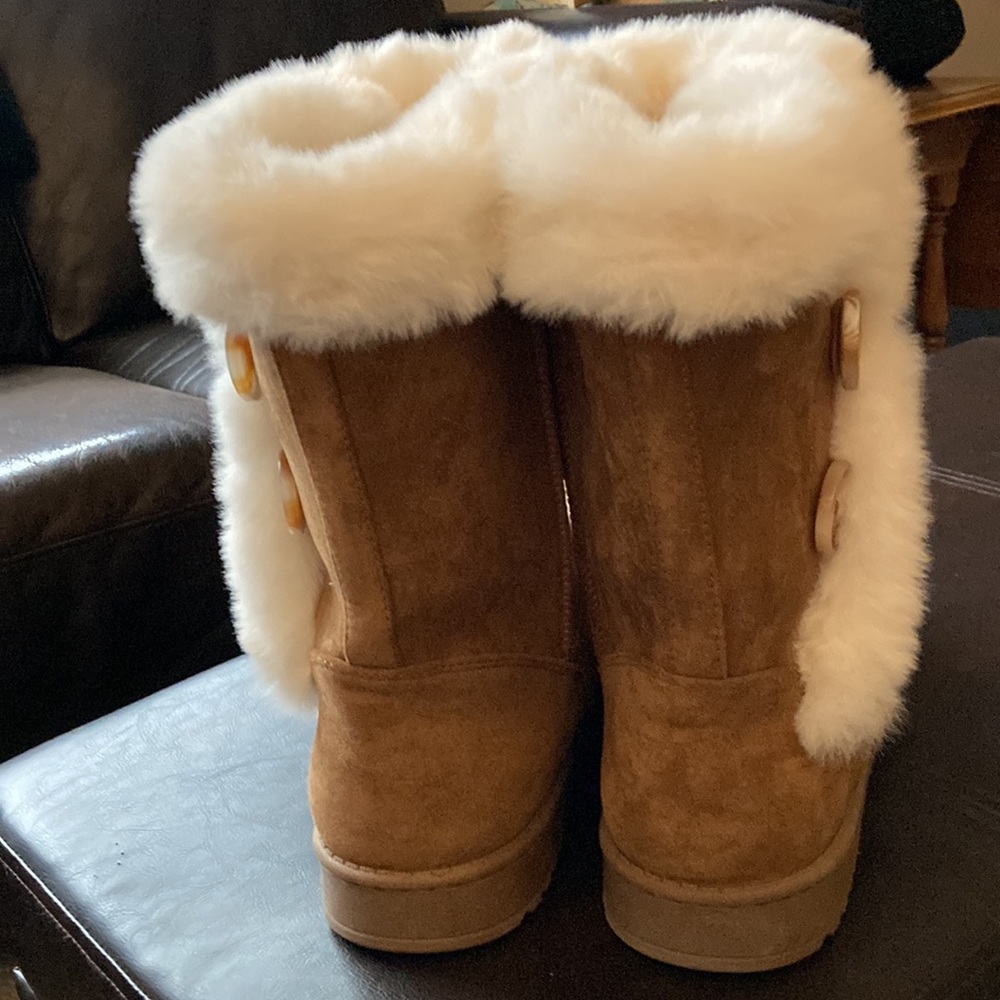 SO Abigail faux fur women’s boots - Picture 4 of 7
